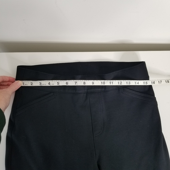 Spanx The Perfect Black Ankle Backseam Skinny Pant Size XL Slimming Stretch - Picture 7 of 15